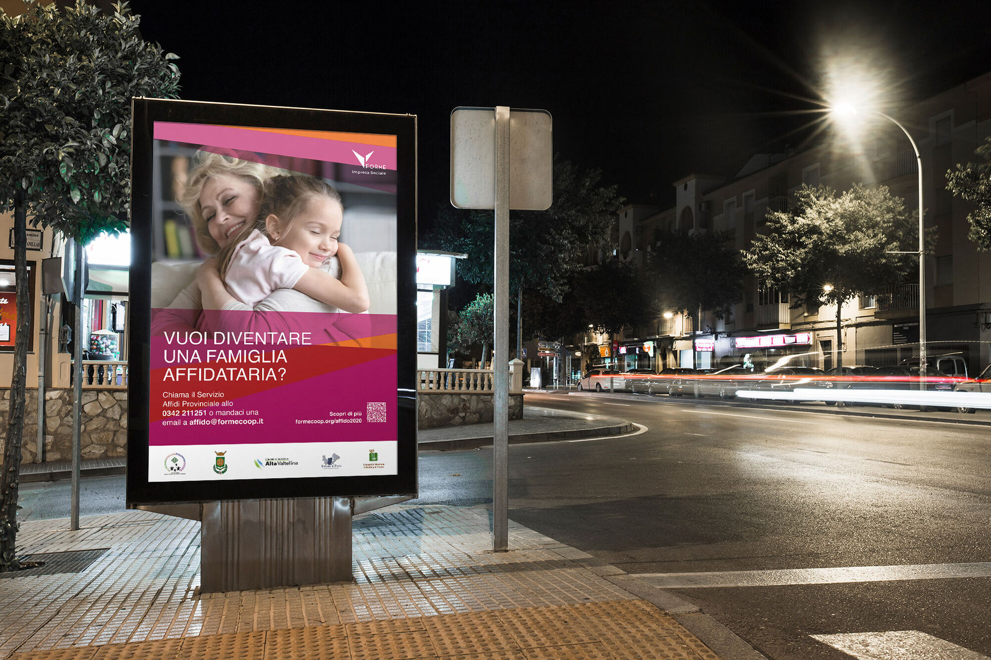 Una campagna sull'affido famigliare per l'impresa sociale Forme